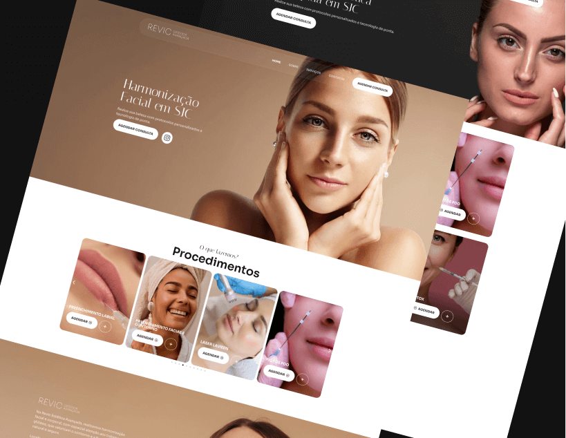 Porfólio - Revic Estética Avançada 2025